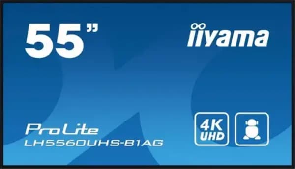 iiyama 55" LH5560UHS-B1AG 4K Ultra HD LED Digital Signage Monitor
