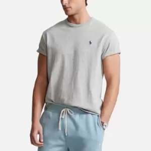 Polo Ralph Lauren Mens Classic Fit Heavyweight T-Shirt - Andover Heather - L