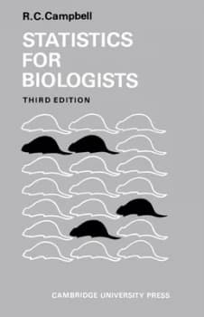 Statistics for Biologists by Richard Colin Campbell Paperback
