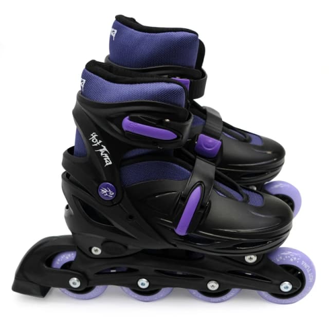 Hot Tuna HotTuna Adjustable Inline Skates Junior Purple male C10-C13
