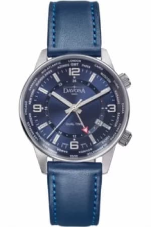 Mens Davosa Vireo Dual Time Watch 16249245