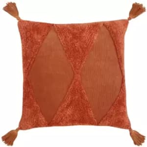 Kantha Cushion Orange