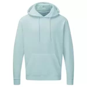 SG Mens Plain Hooded Sweatshirt Top / Hoodie (3XL) (Angel Blue)