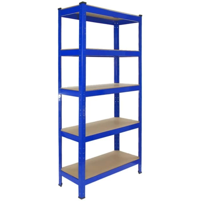 Monster Racking Boltless 5-Tier Garage Shelves - Space Saver Bundle