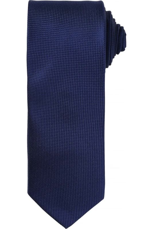 Premier Premier Men Micro Waffle Formal Work Tie Pack of 2 in Navy Navy One Size Male 5059269299712