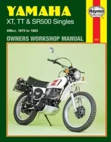Yamaha XT, TT & SR500 Singles (75 - 83) Haynes Repair Manual