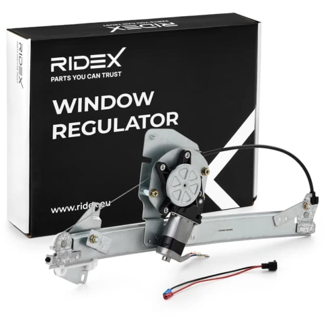 RIDEX 1561W0529 Window regulator Left Rear, Operating Mode: Electric, with electric motor Window Winder (1561)