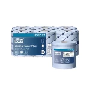 Wiping Paper Plus 2 ply Blue M2 128207 (PK6)