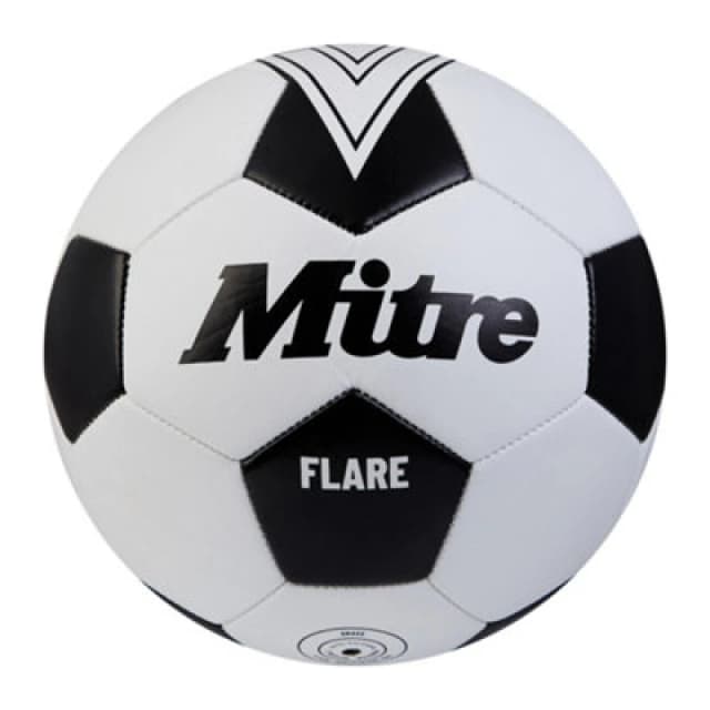 Mitre Flare Football White/black (5)