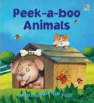 Peek-A-Boo Animals by Hf Digital Hardback