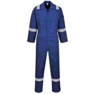 Portwest - C814RBRXL - sz Long XL Iona Cotton Coverall - Royal Blue - Royal Blue