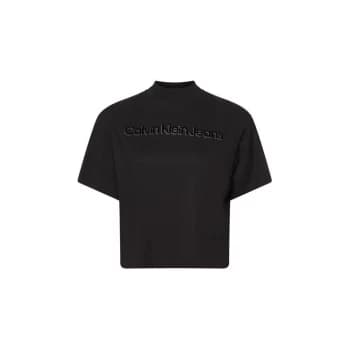 Calvin Klein Jeans New Institutional T Shirt - CK BLACK BEH