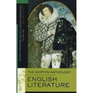 The Norton Anthology of English Literature - 16th and Early 17th Century 8e V B by Stephen Greenblatt Paperback