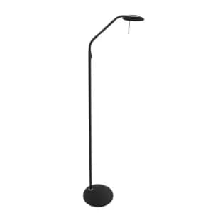 Zenith LED Reading Lamp Black Matt, Chrome