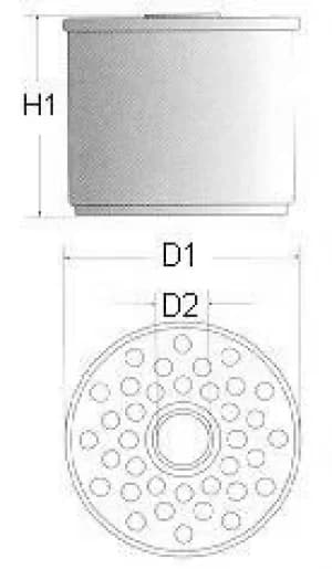 Champion CFF100131 Fuel Filter Insert L131
