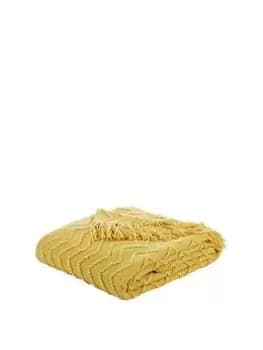 Catherine Lansfield Chevron Knit Throw125X150