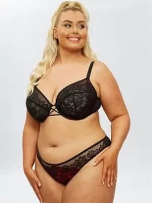 Ann Summers Bras The Lasting Lover Fuller Bust Bra, Bright Red, Size 34Dd, Women