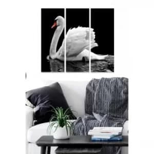 MDF2107052 Multicolor Decorative MDF Painting (3 Pieces)