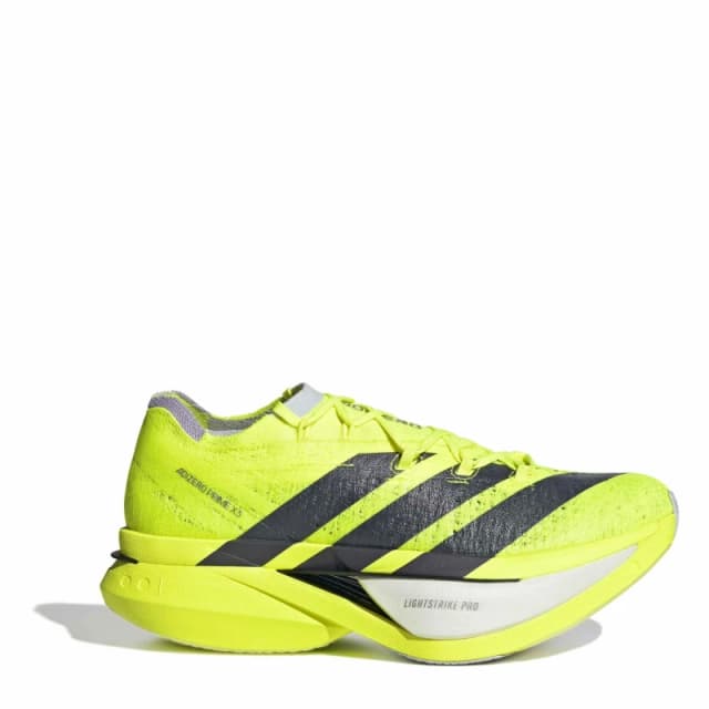 adidas Adizero Prime X3 STRUNG Running Shoes Mens Solar Yellow male 8 (42)