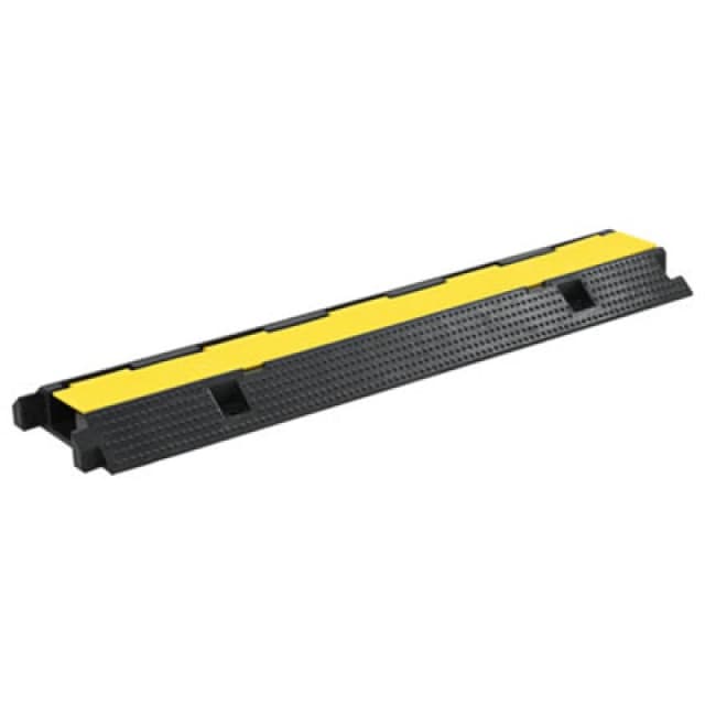 Vidaxl Cable Protector Ramp 1 Channel Rubber 100 Cm Cable Protector Ramps