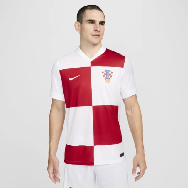 Nike Croatia Home Shirt 2024 Adults - White White S