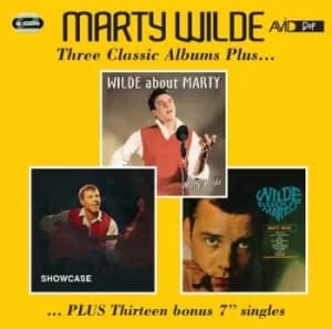 Three Classic Albums Plus by Marty Wilde CD Album