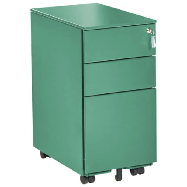 Beliani Storage Unit Bolsena Metal Green