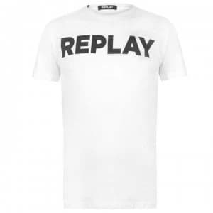 Replay Tee - White