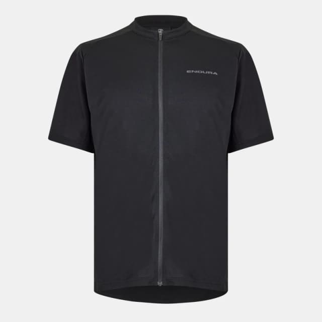 Endura Loop S/S Zipped Jersey Black male S