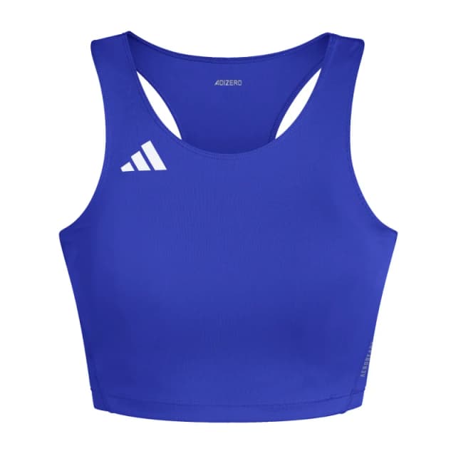 Womens T-Shirt adidas Adizero Essentials Bleu Female L