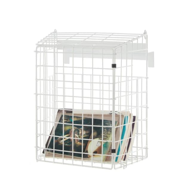 House of Home Large Black Letterbox Cage White unisex One Size
