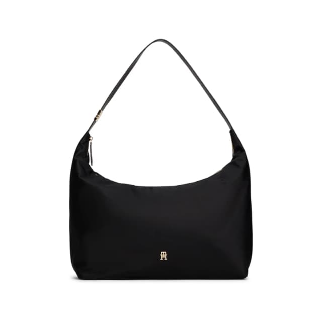 Tommy Hilfiger Womens GO Hobo Shoulder Bag Black female One Size
