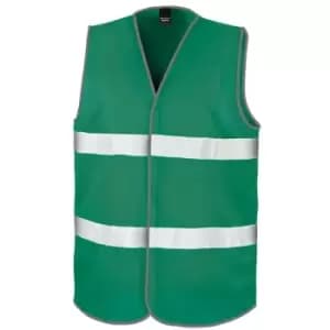 Result Core Adult Unisex Motorist Hi-Vis Safety Vest (2XL) (Paramedic Green) - Paramedic Green