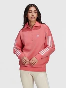 adidas Originals Lock Up Sweatshirt - Pink, Size 6, Women