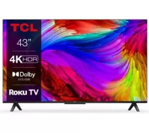 TCL 43" 43RP630K Roku Smart 4K Ultra HD LED TV
