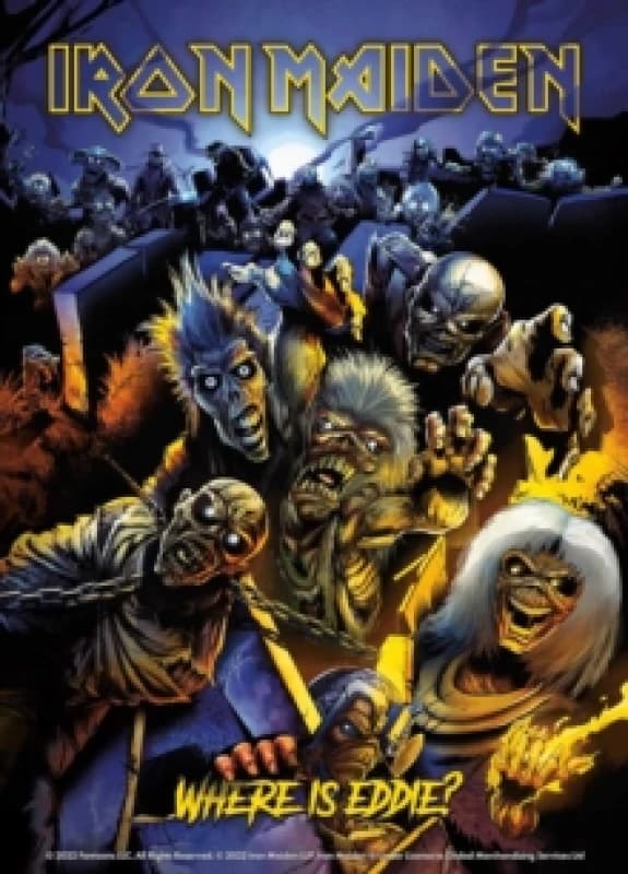 Iron Maiden: Where is Eddie? Paperback / softback