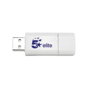 5 Star Elite White USB 3.0 Flash Drive 32GB