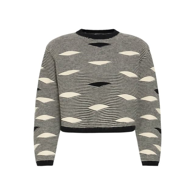 Ichi Woman sweater Ichi Bawaves Noir Female M