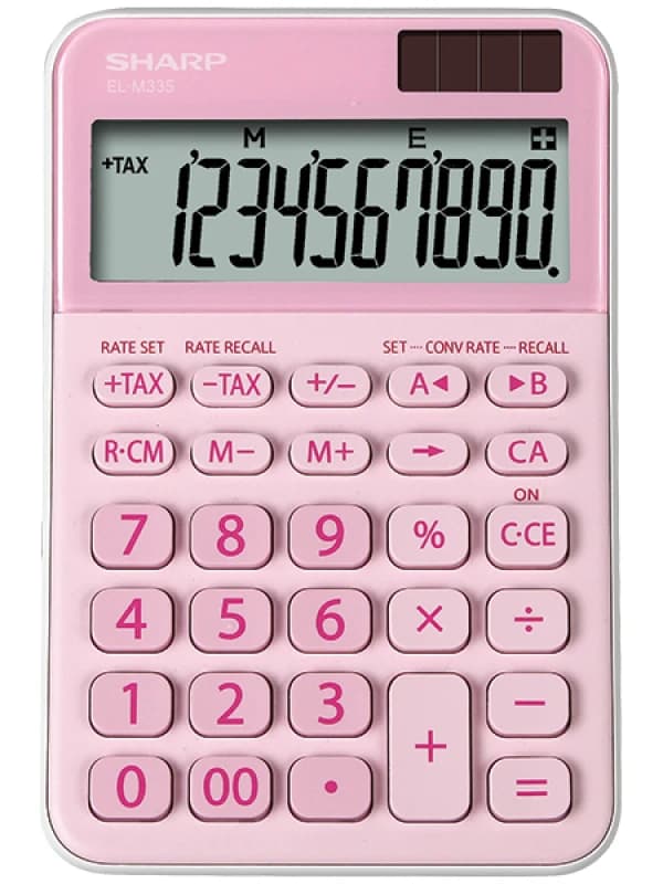 Sharp EL-M335 calculator Desktop Basic Pink