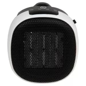 Russell Hobbs 700W Compact Ceramic Plug Heater White