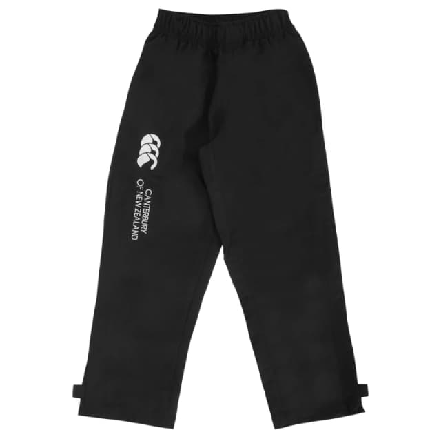 Canterbury Stadium Elasticated Sports Trousers in Black Size: 10 Years Black Unisex 10 Years