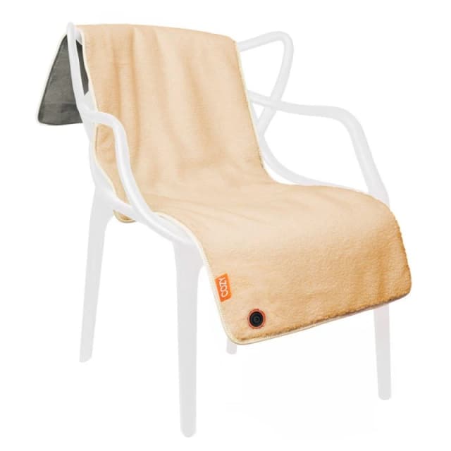 Bodi-Tek COZY Heated Throw & Seat Cover Pad - JORV Beige unisex ONE SIZE