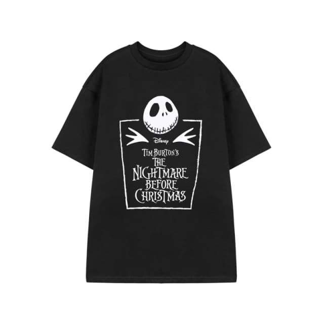 Disney Short Sleeved T-Shirt Black unisex