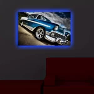 4570DACT-46 Multicolor Decorative LED Lighted Canvas Painting