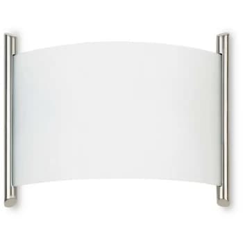 Forlight Niza - Flush Wall Fixture Satin Nickel E27 60W 970lm