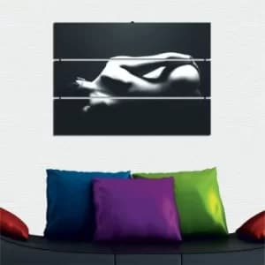 PY46 Multicolor Decorative MDF Painting (3 Pieces)