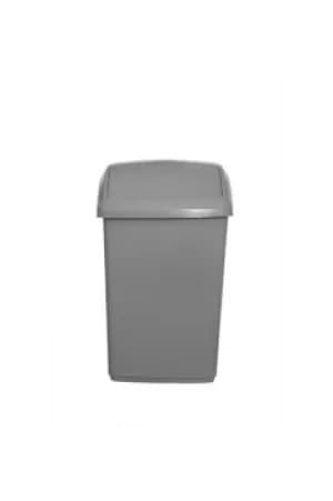 Whitefurze 30L Swing Top Bin Silver