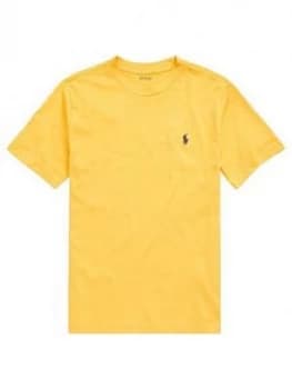 Ralph Lauren Boys Classic Short Sleeve T-Shirt - Yellow