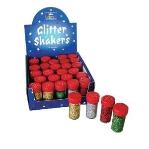 Bright Ideas Assorted Glitter Shakers Pack of 30 BI0549