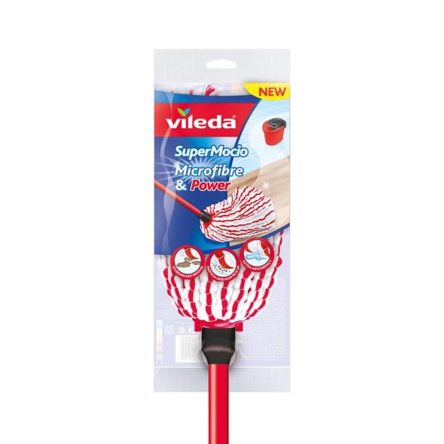 Vileda Supermocio Microfibre & Power Mop